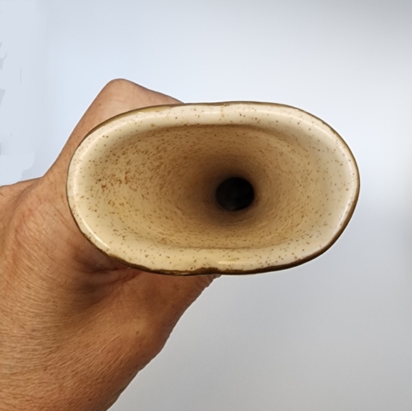 Vintage McCoy Pottery Vesta Line Bud Vase Rare Pre-1970 MCM - Picture 7 of 8